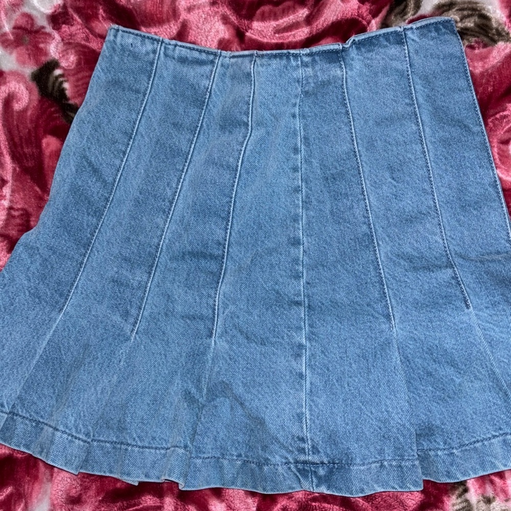 Zara, Blue Jean Skirt